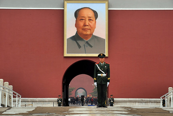 毛泽东冥诞 中共军委孤独发声 (图)