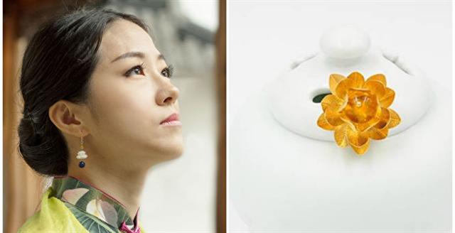 弘扬传统文化 华裔珠宝设计师打造“纯净之莲”（视频）