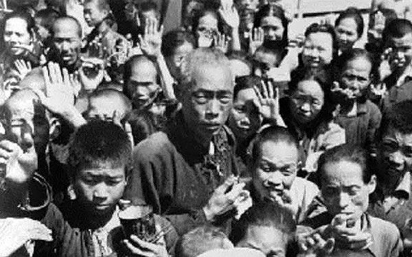 1959年的10月和11月，是姜寨村饿死人的高峰期，有多人被迫吃过人肉，有些人还多次吃了多个死人的肉。（网络资料图片）